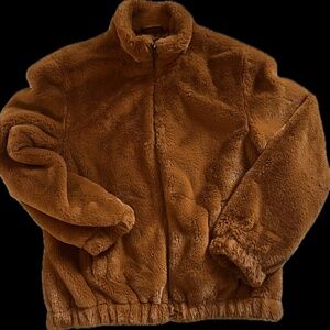 Small Cynthia Rowley Ultra soft Sherpa bomber-style  Jacket